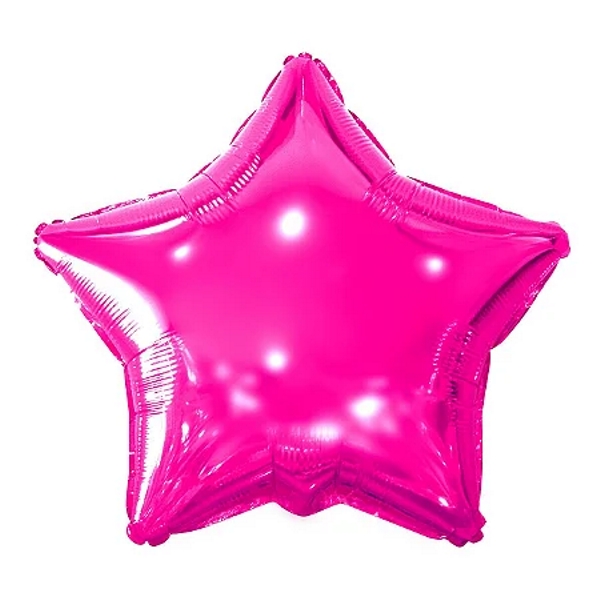 Balo de Estrela Rosa Metlico	