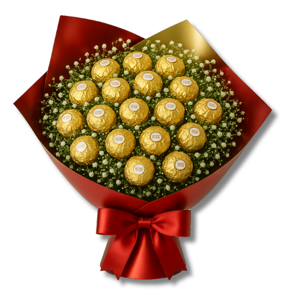 Bouquet de Bombons Ferrero Rocher Elegance