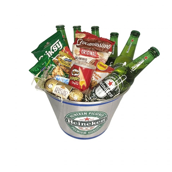 Cesta Happy Hour Premium Brinde com Sabor e Estilo