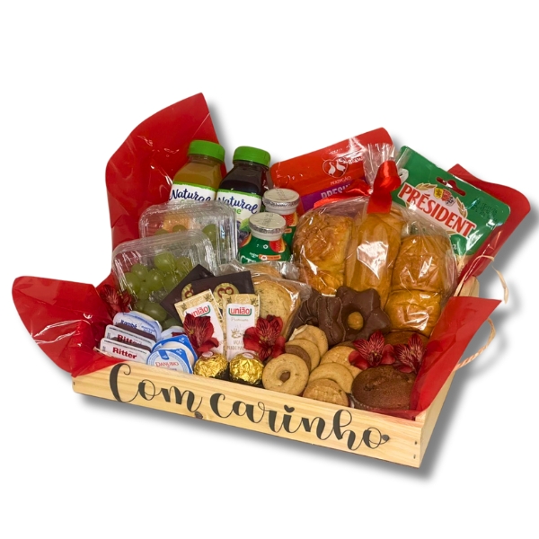Cesta Gourmet Delcia de Caf para Dois